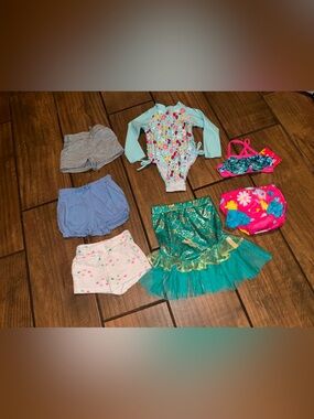 Baby girls summer clothing bundle 12 months